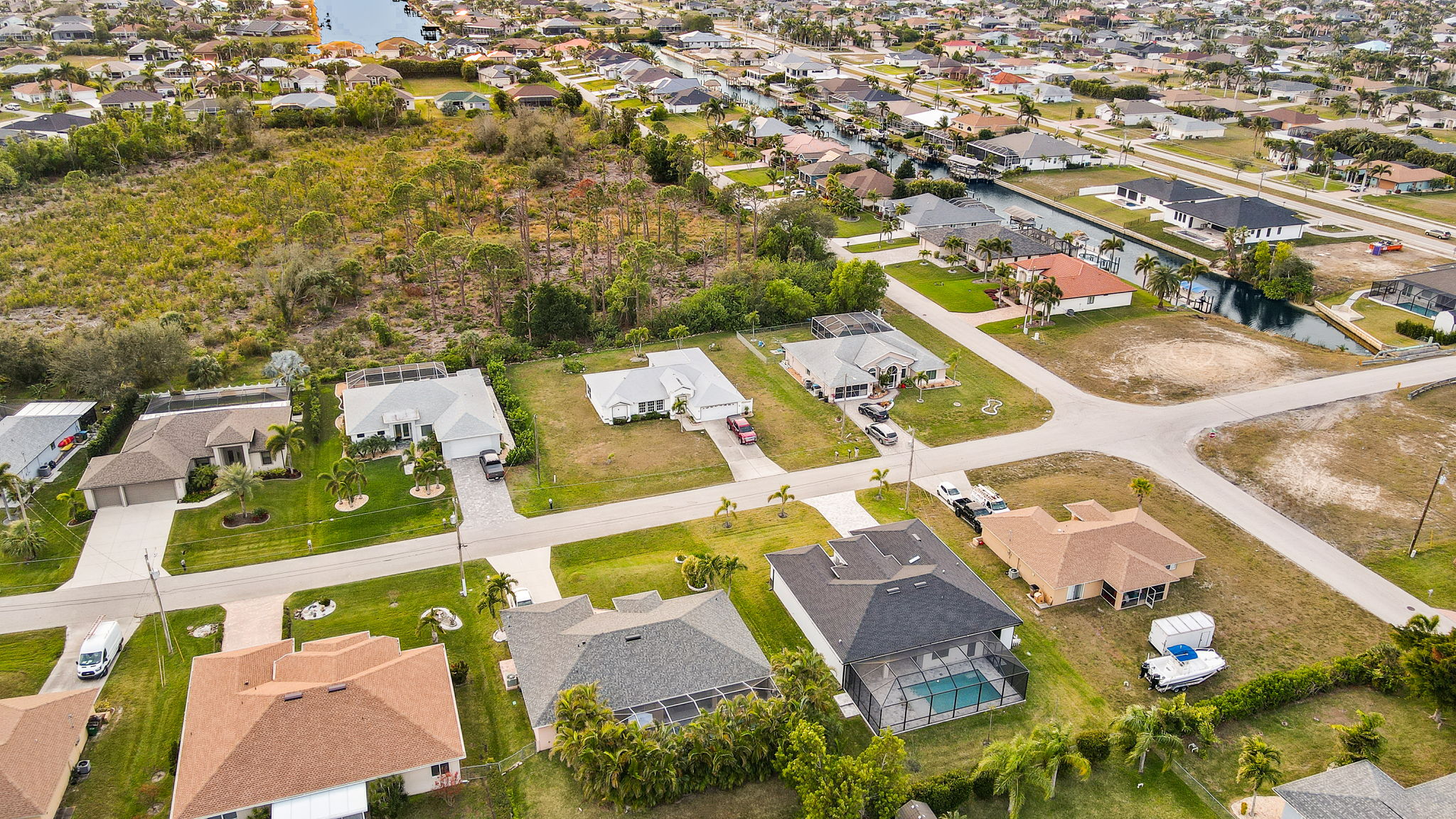Aerial Rear Exterior