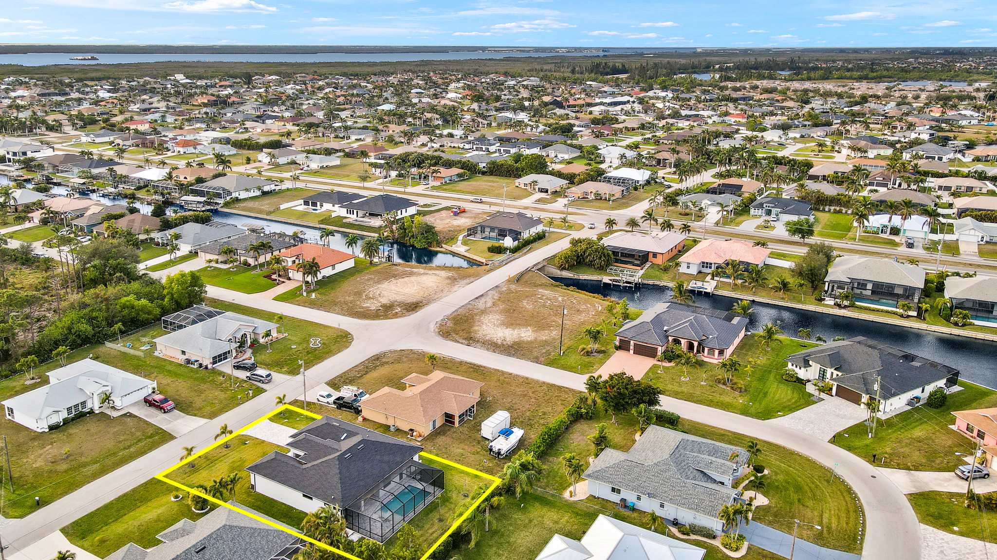 Aeriel View 3 - lines