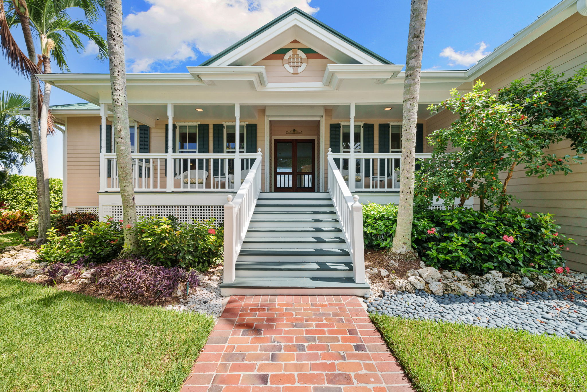 Front Entrance and Inviting Porch