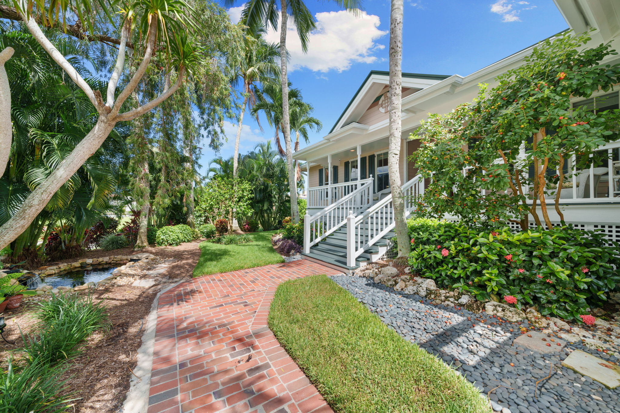 Entrance Leading to the Home