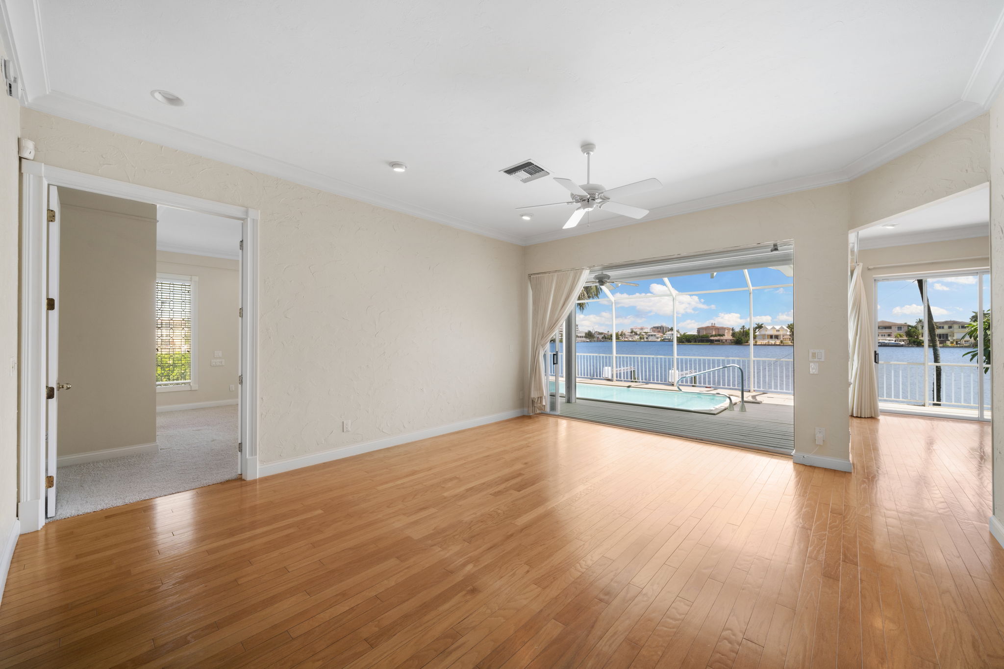 Living Room with Beautiful Bay View