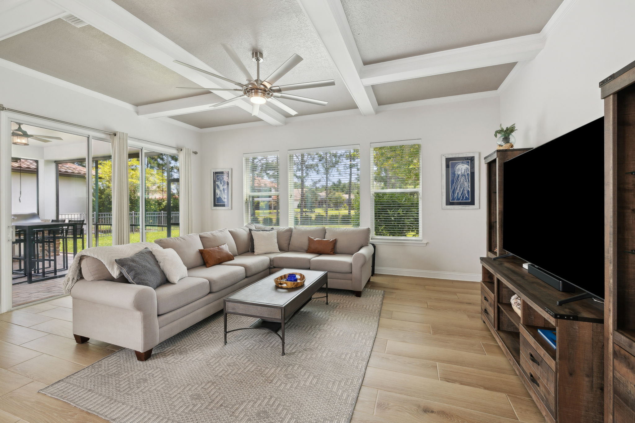Coffered Ceiling