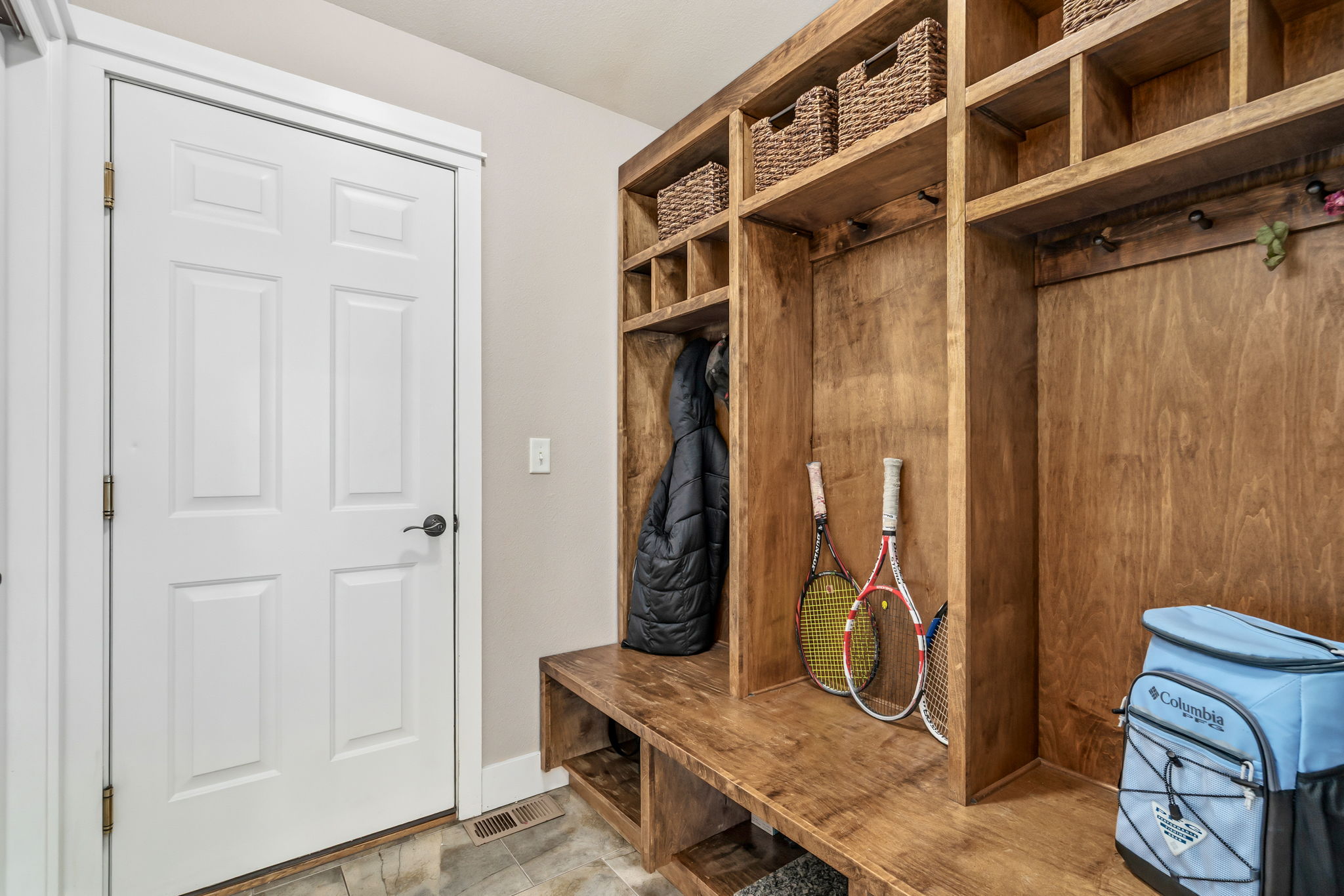 Custom Mudroom Organization & Pantry Wall (not shown)