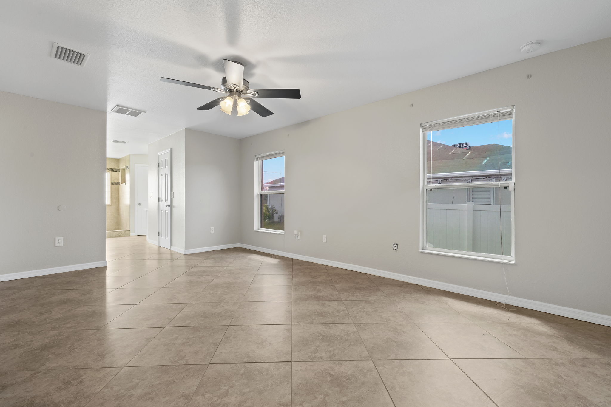 Primary Bedroom has two walk in closets