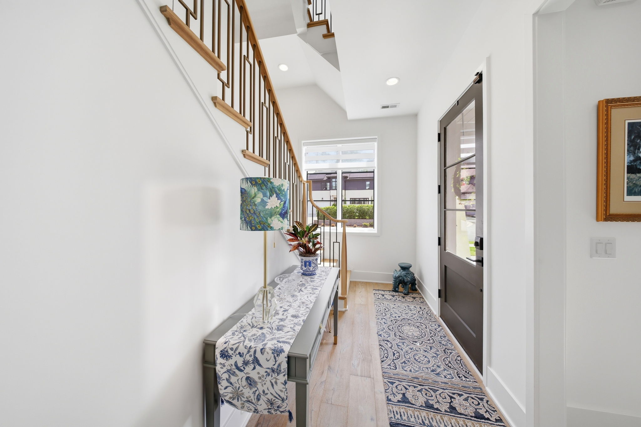 Thoughtfully designed foyer