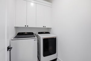 Second floor laundry room
