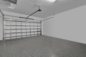 Garage w/ Epoxy Floor