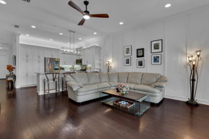 Custom Accent Wall In Great Room