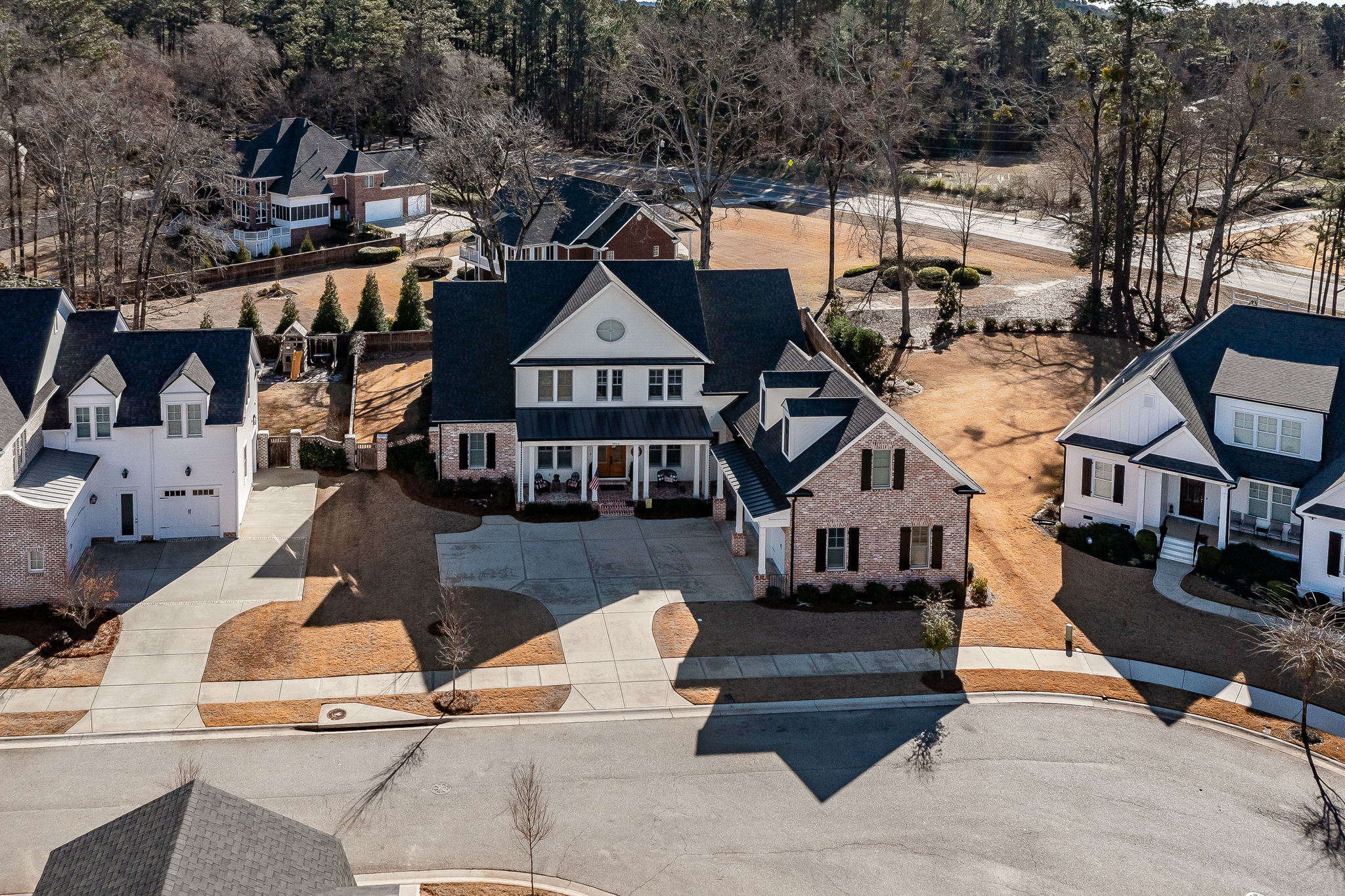 Aerial View Of Home
