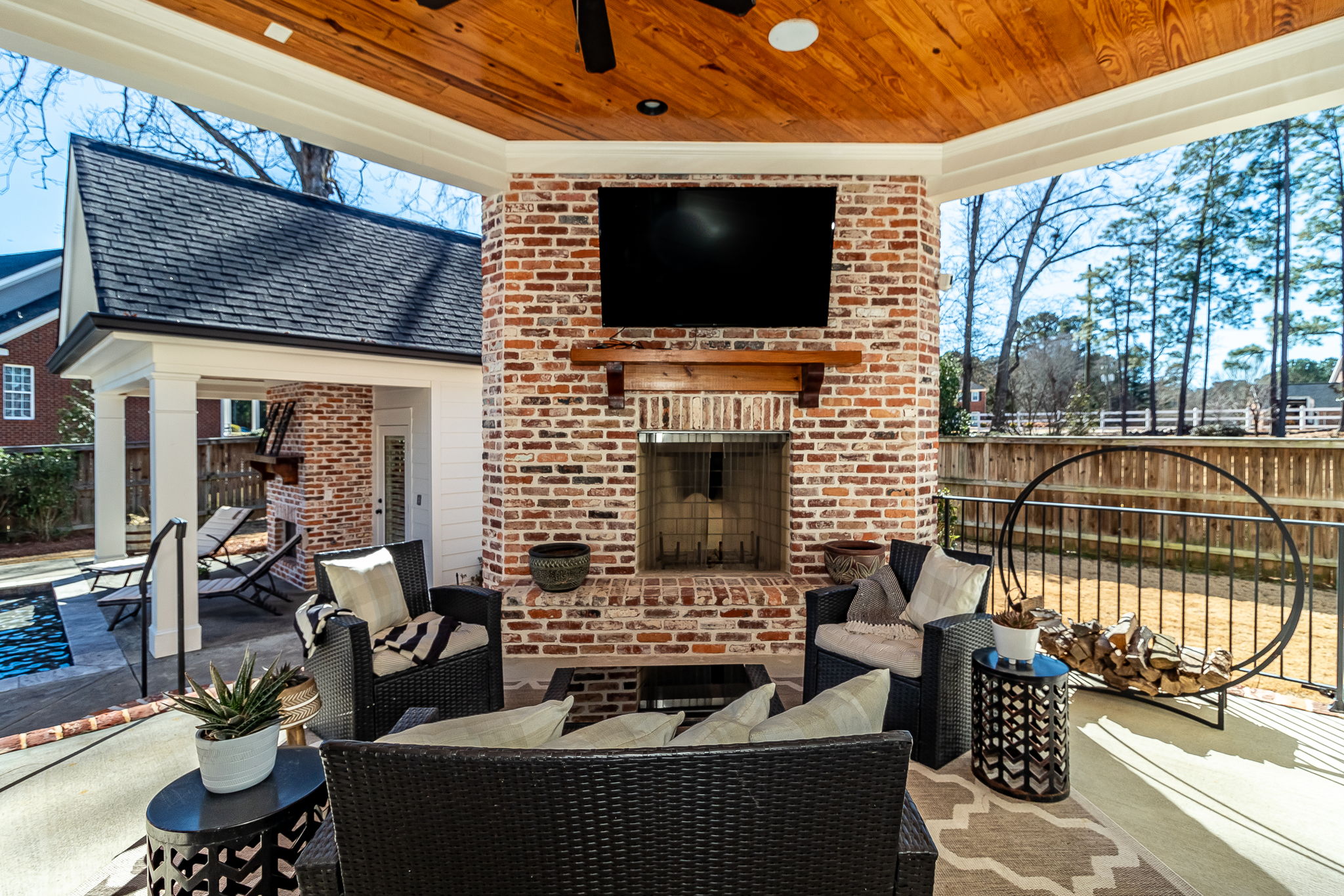Outdoor Fireplace