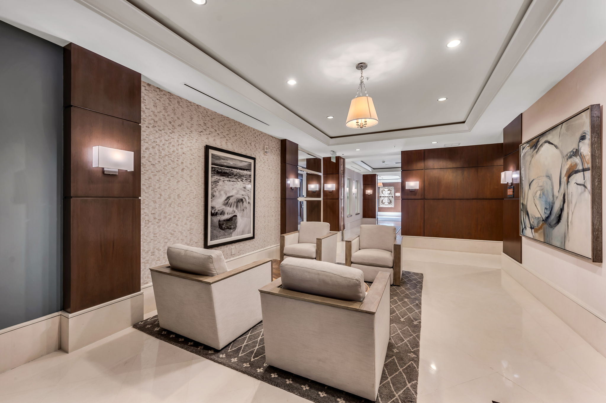 Ground Level Elevator Lobby