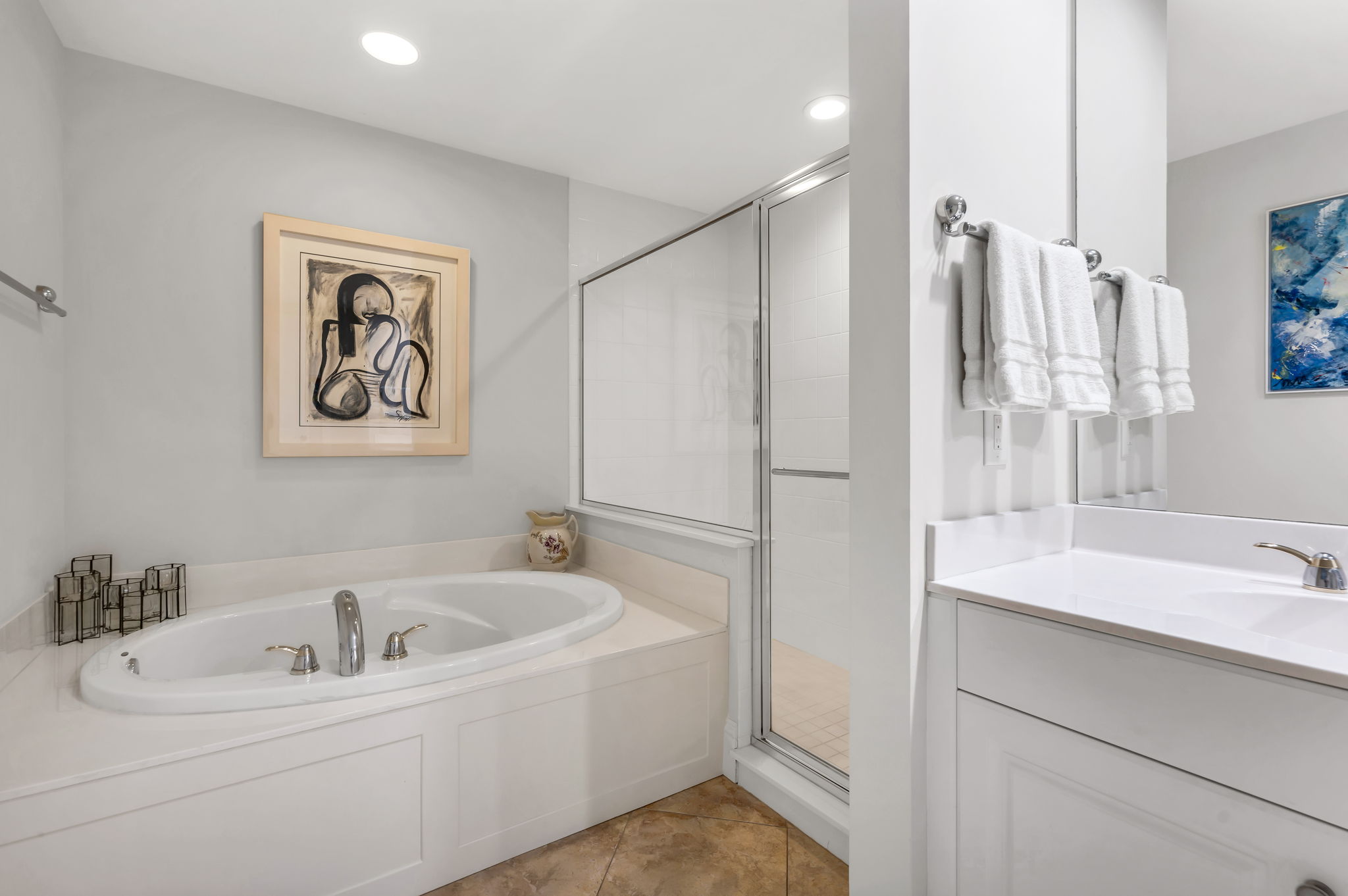 Guest Bath Tub and Shower