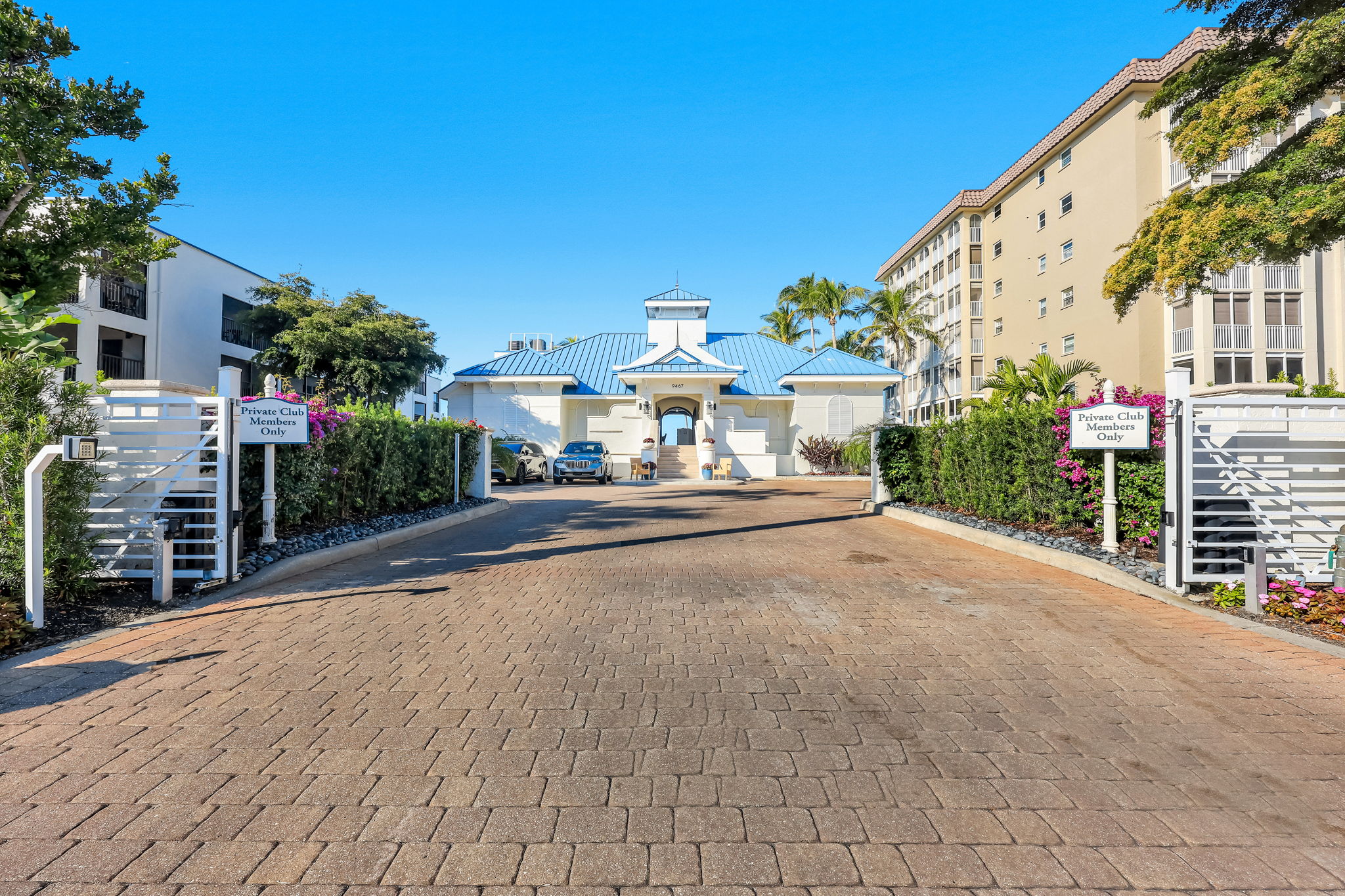 Club entrance
