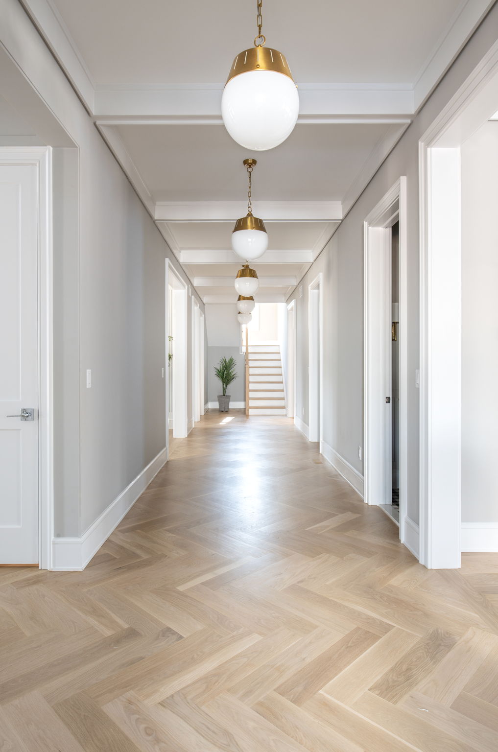 First Floor Hallway