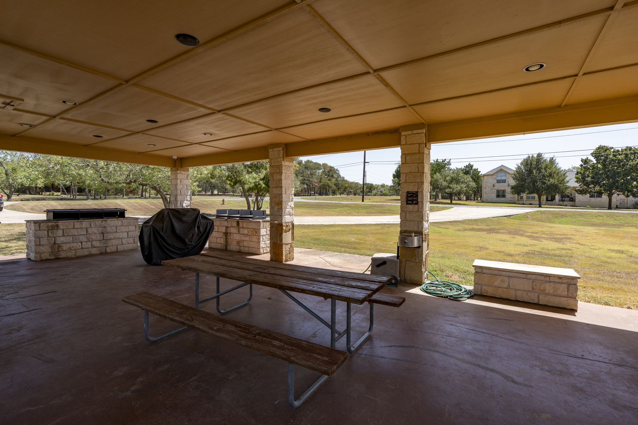 Bring your picnic or utilize the built in grills for residents use.