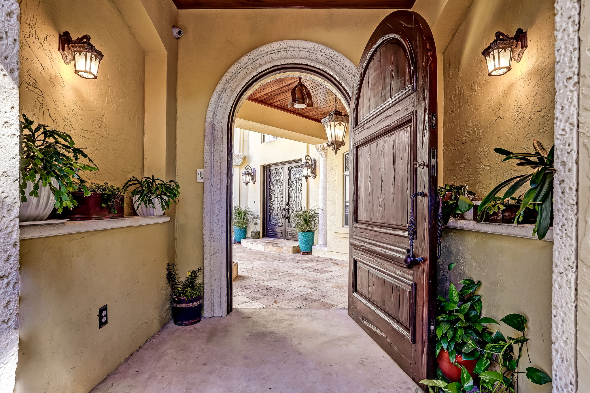 Courtyard Entry