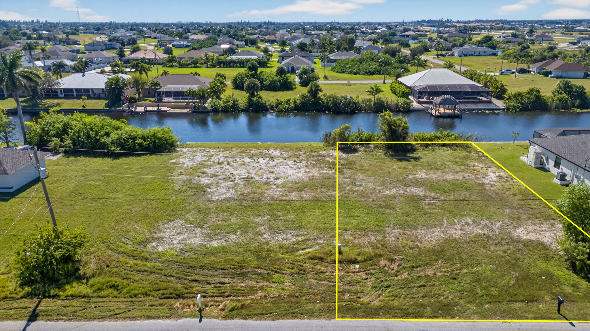 Aerial Front Exterior 1 - lot line