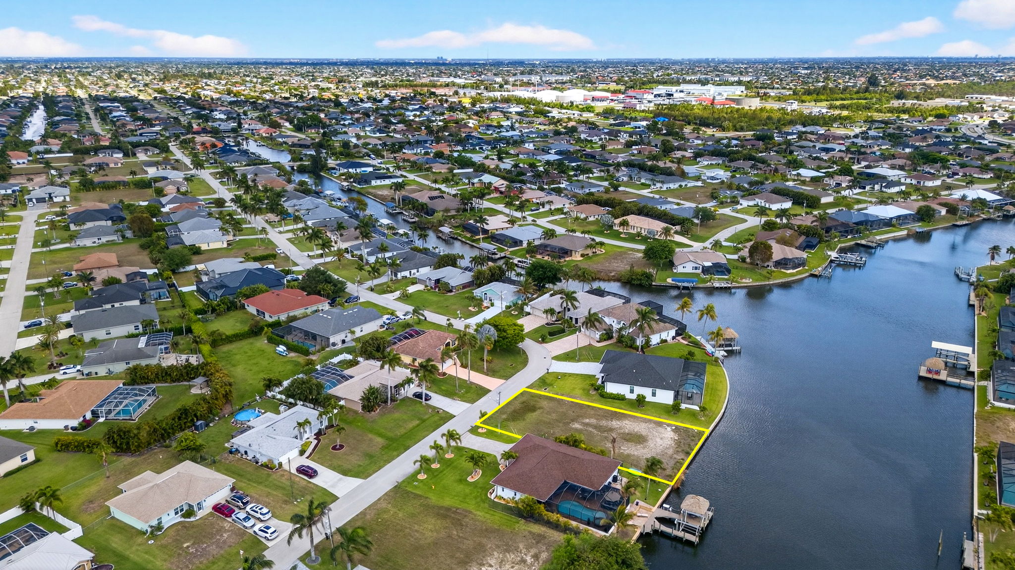 Aerial Rear Exterior 2 - lot line