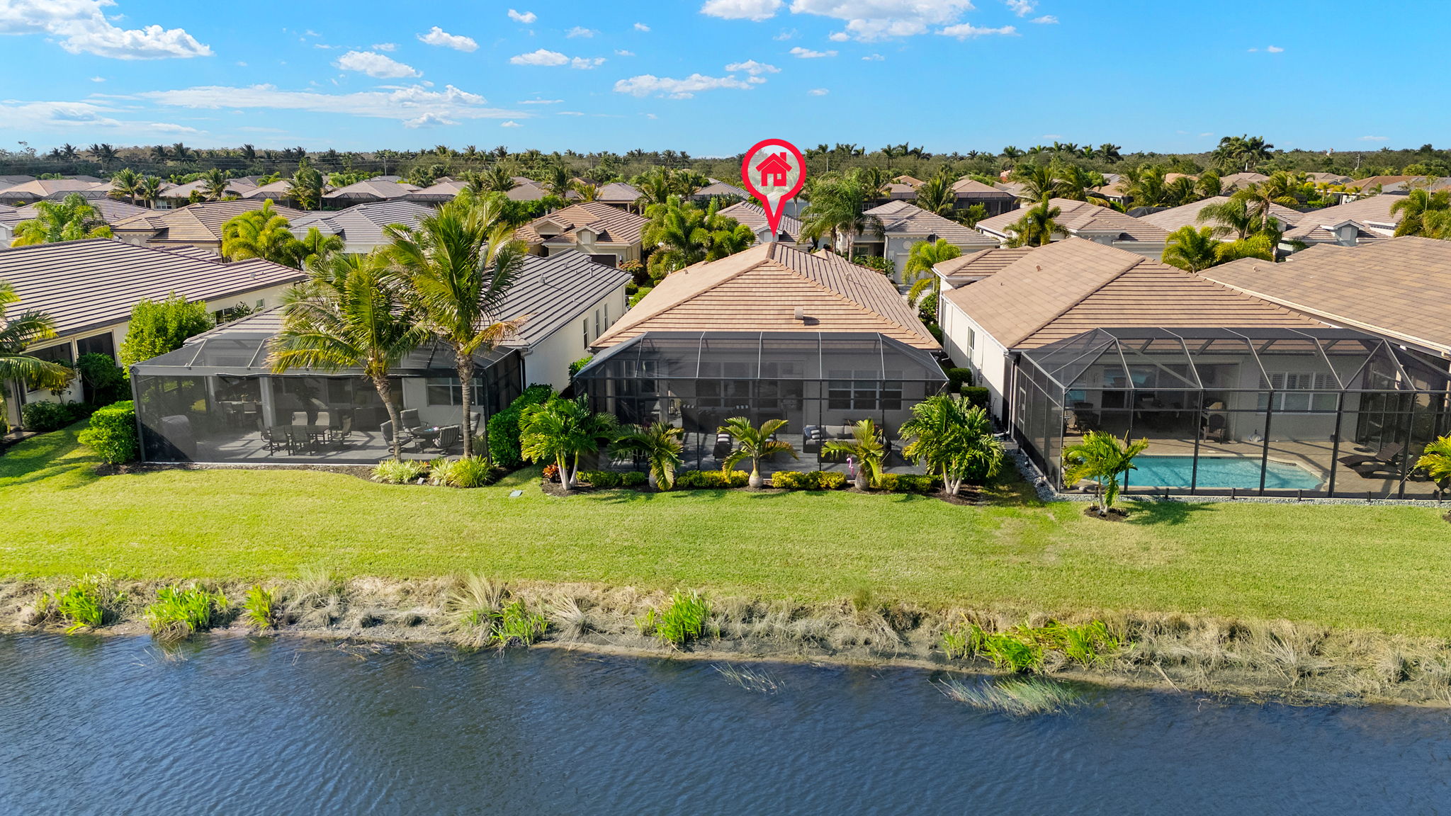 Aerial Rear Exterior 2 - marker