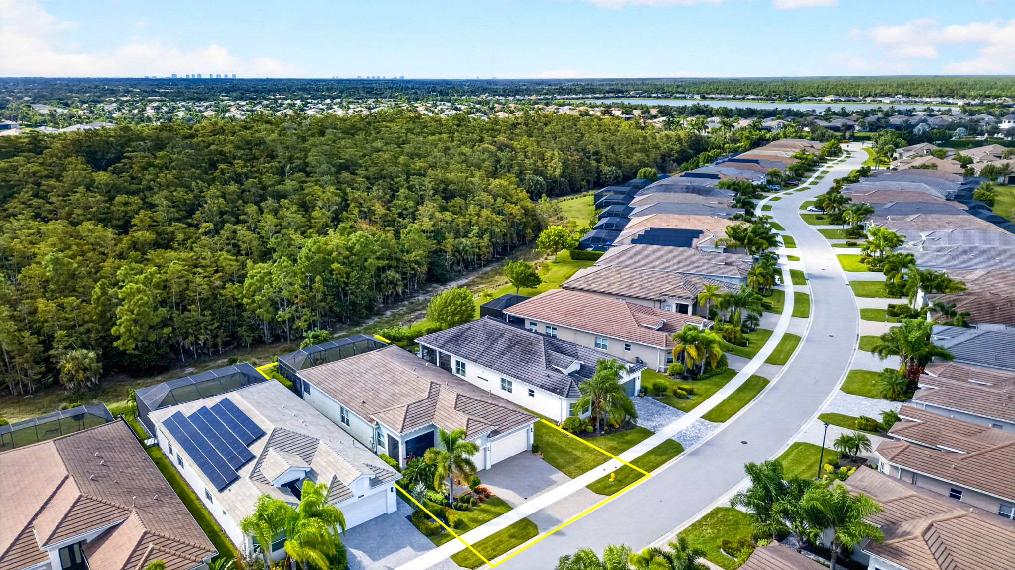 Aerial Front Exterior 3 - lot line