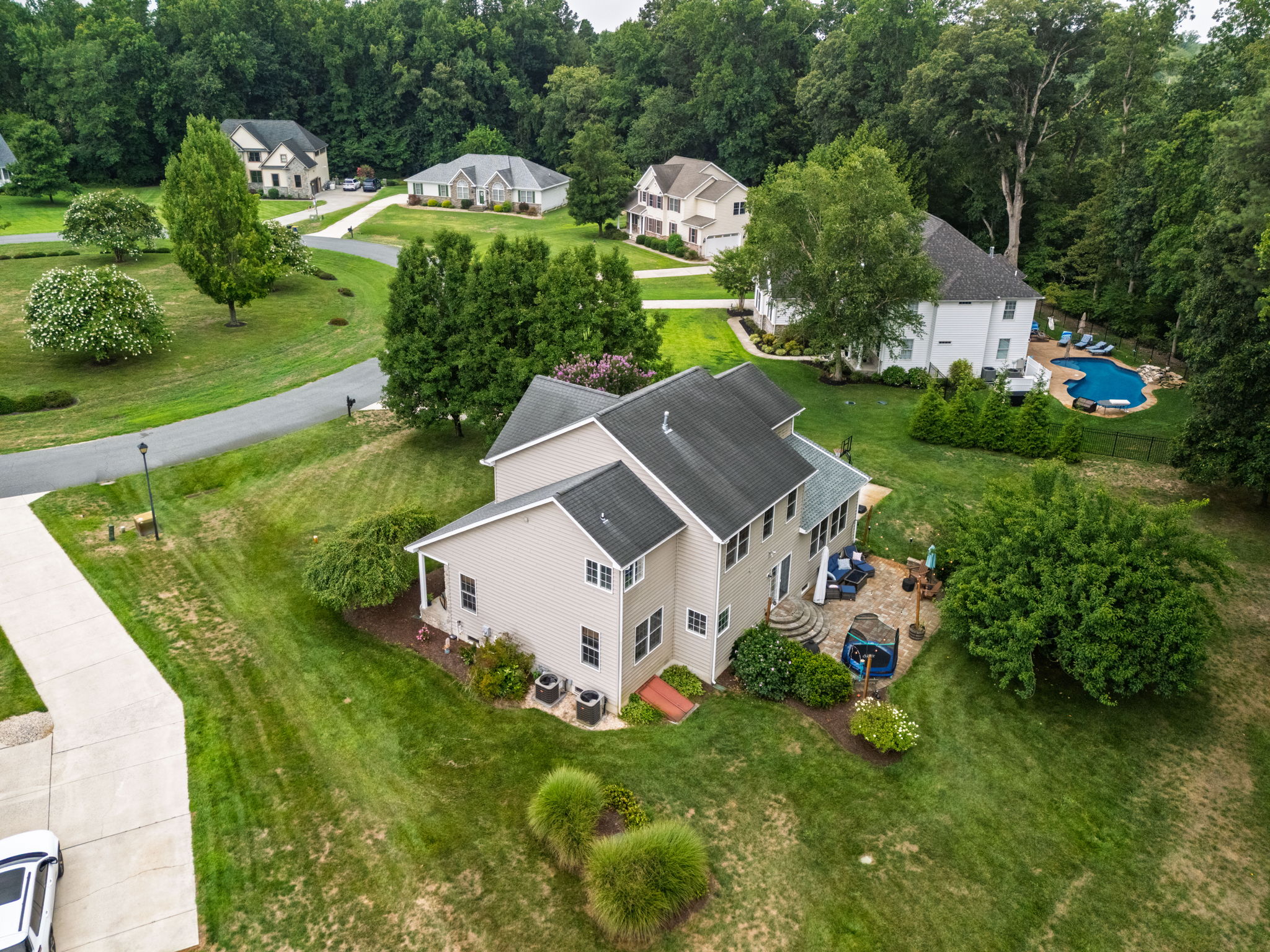Side View of Home