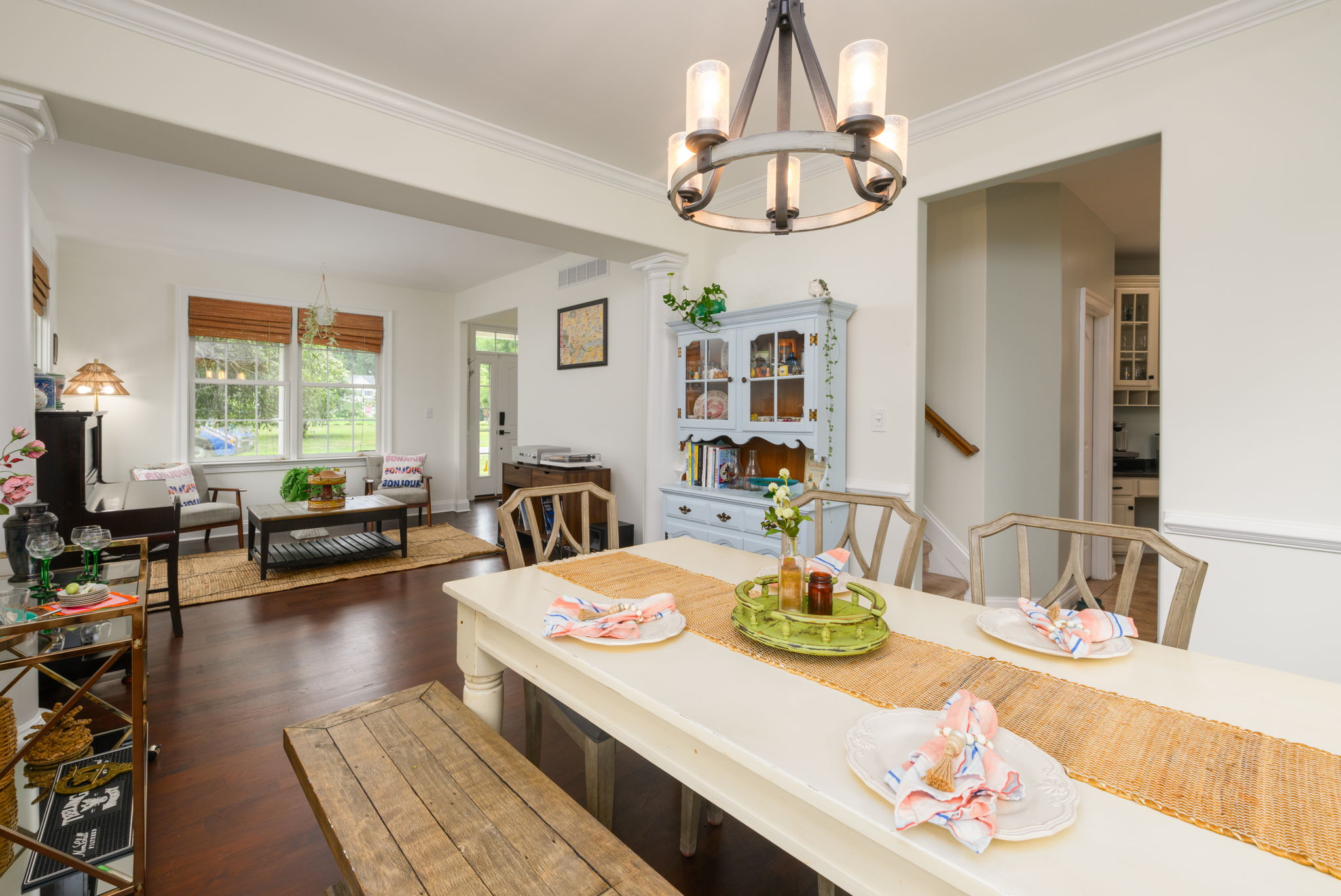 Dining Room view towards Living