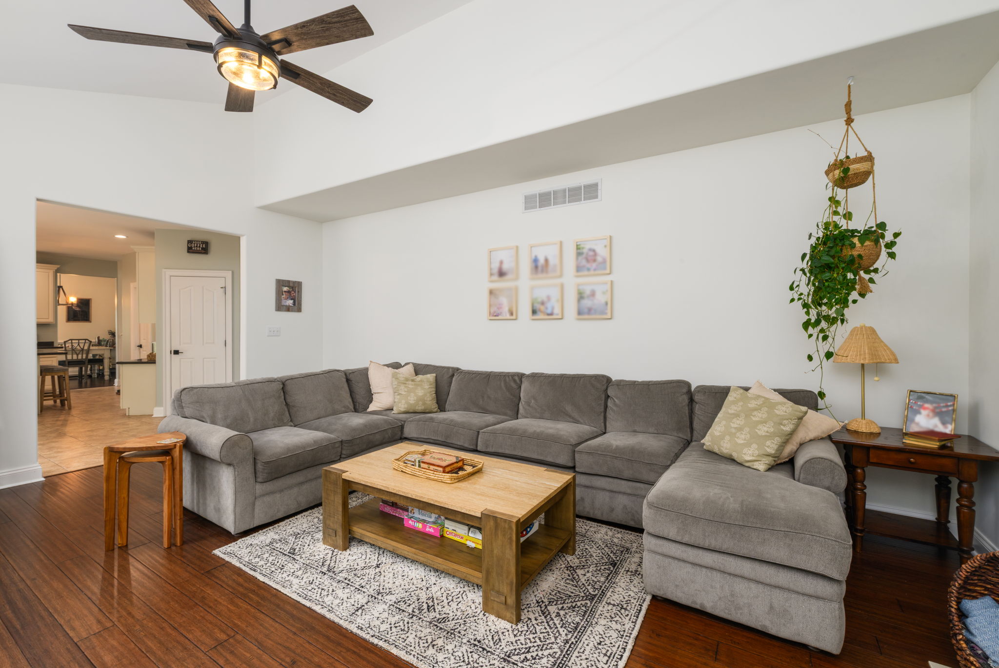 Family Room w/Vaulted Ceiling