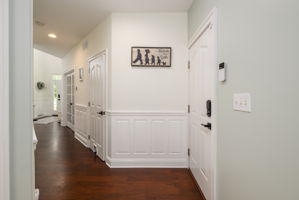 Hallway with Wainscotting