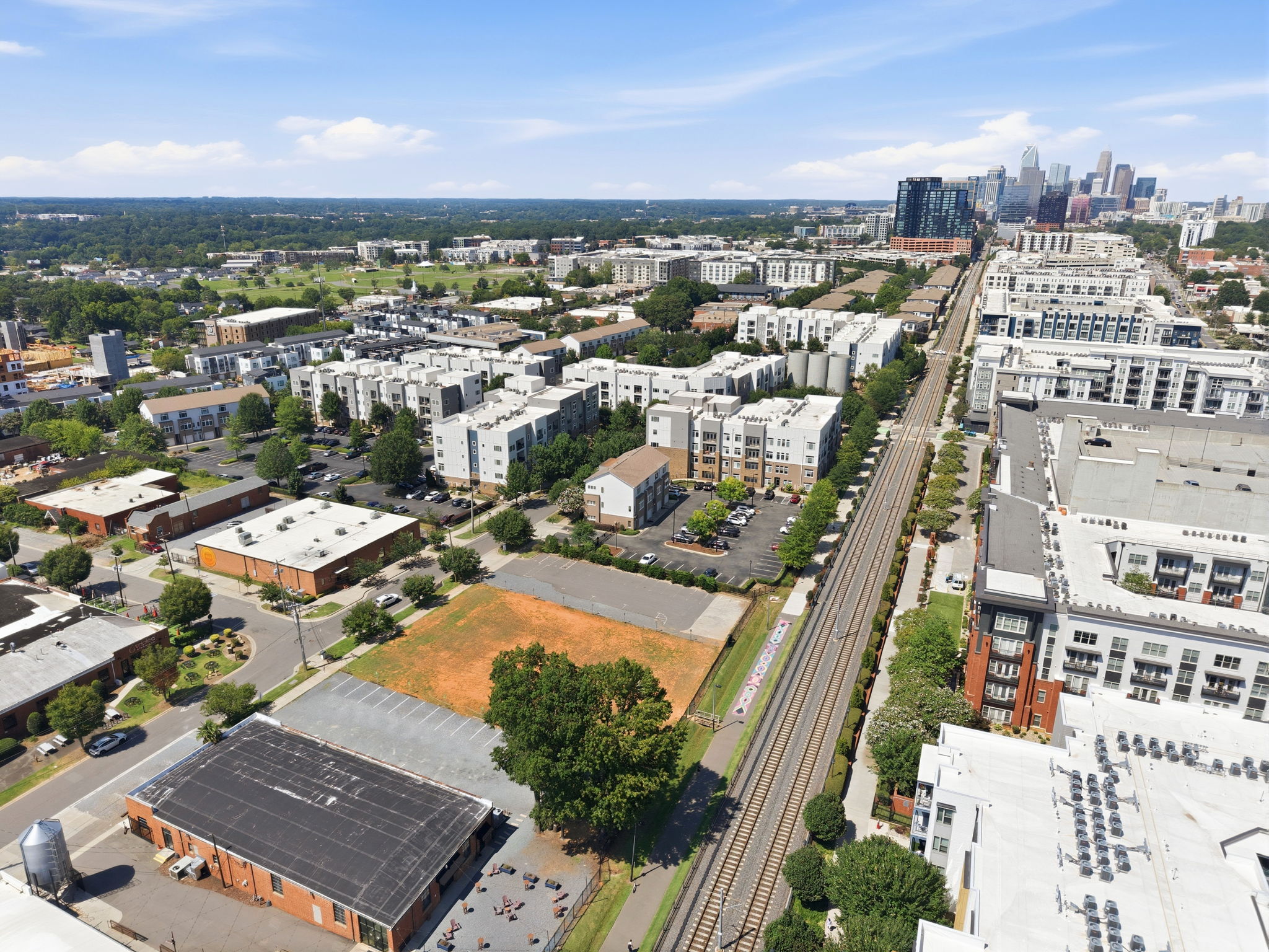 Nearby Rail Trail and New Bern Light Rail Access—Approximately a 5-Minute Walk