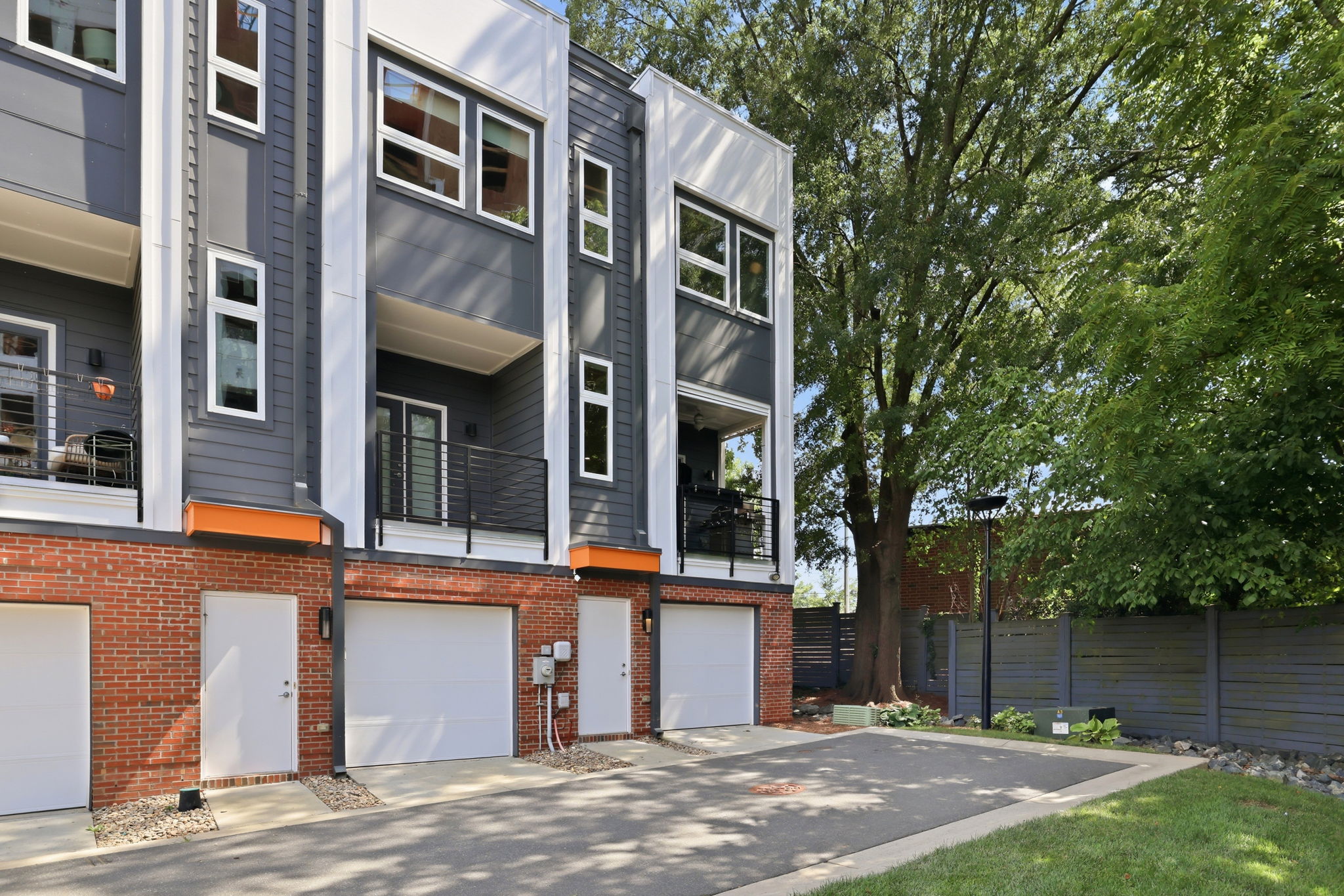 Attached Tandem Garage Accessed from the Rear Alley