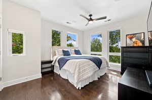 Spacious Primary Suite with Oversized Windows, Room for King Bed & Additional Furniture