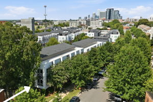 End-Unit Location with Uptown Skyline in the Distance