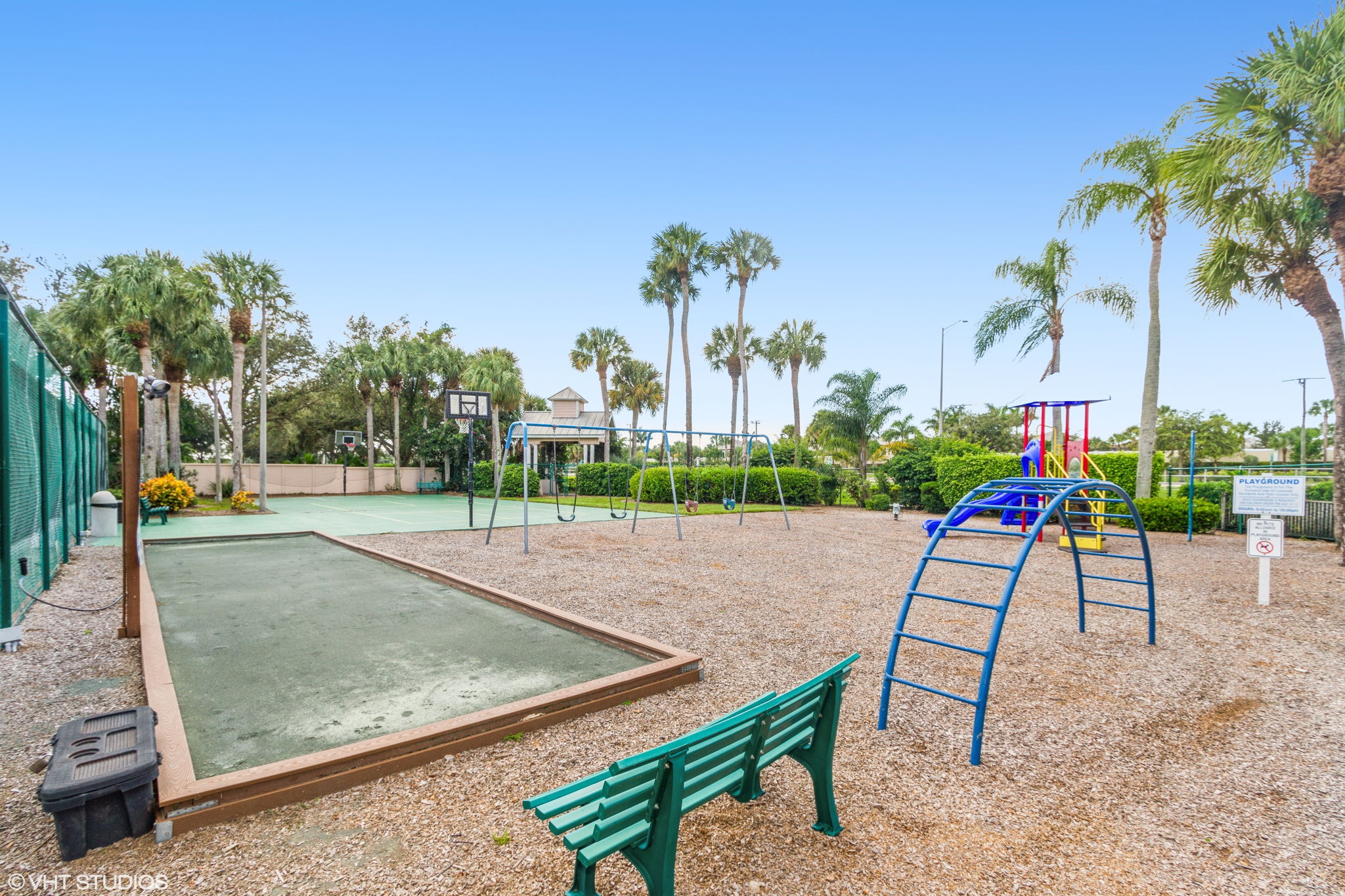 Bocce and Play Area