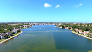 Aerial From End of the Lake