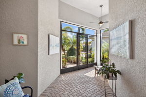 Second view of screened front enclosure. A great upgrade for sure!