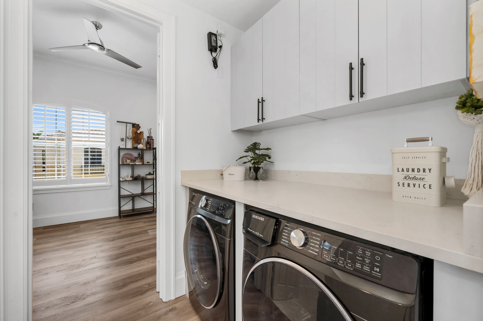 Laundry to Second Guest Bedroom