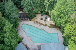 33 Aerial Pool w Outdoor Cooking and Dining