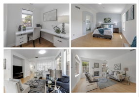 Lovely Living Spaces with Natural Light & Hardwood Flooring!!