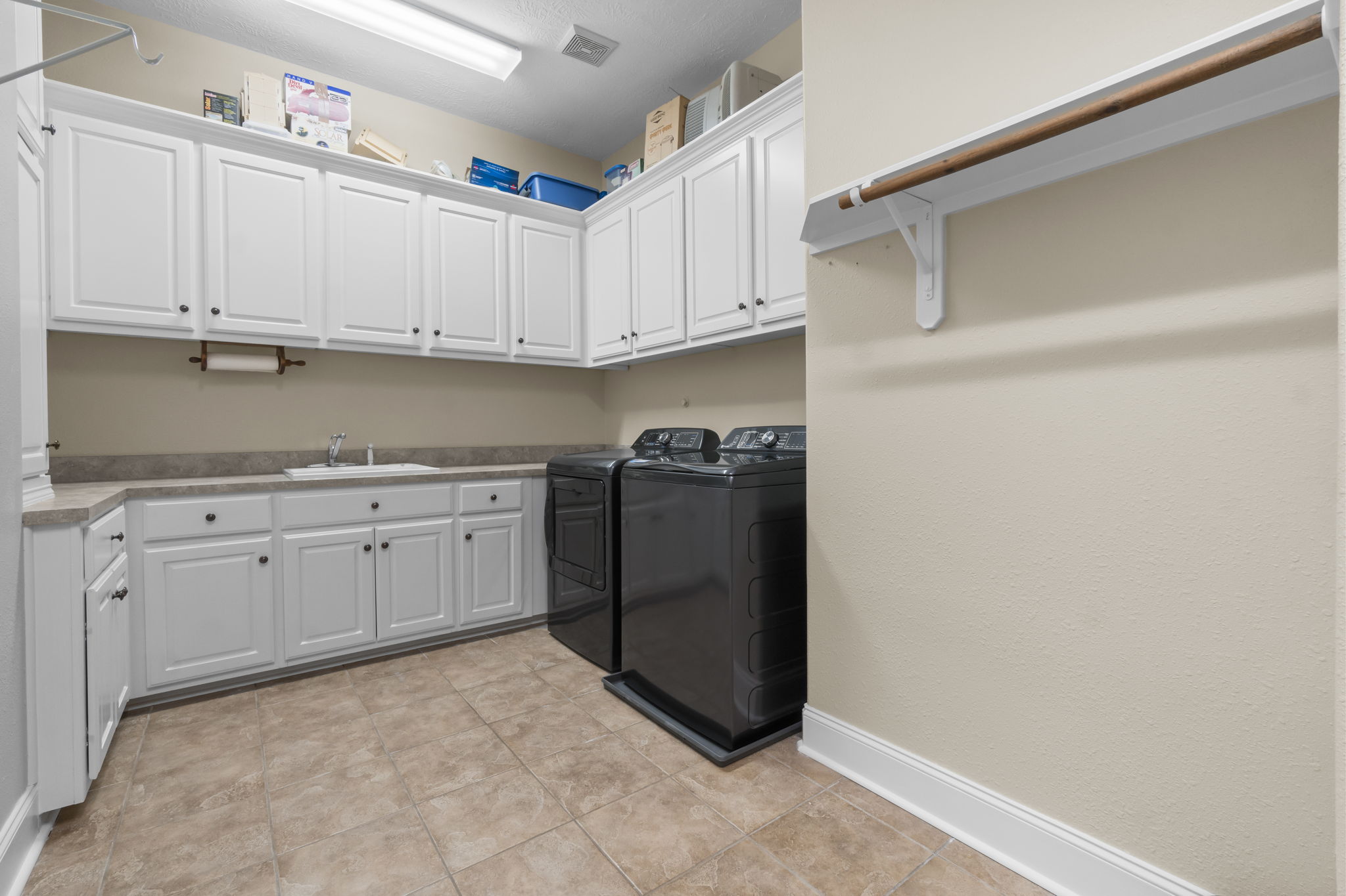New cabinets, fresh paint, new countertops