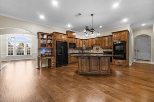 View of the incredible new hardwoods throughout