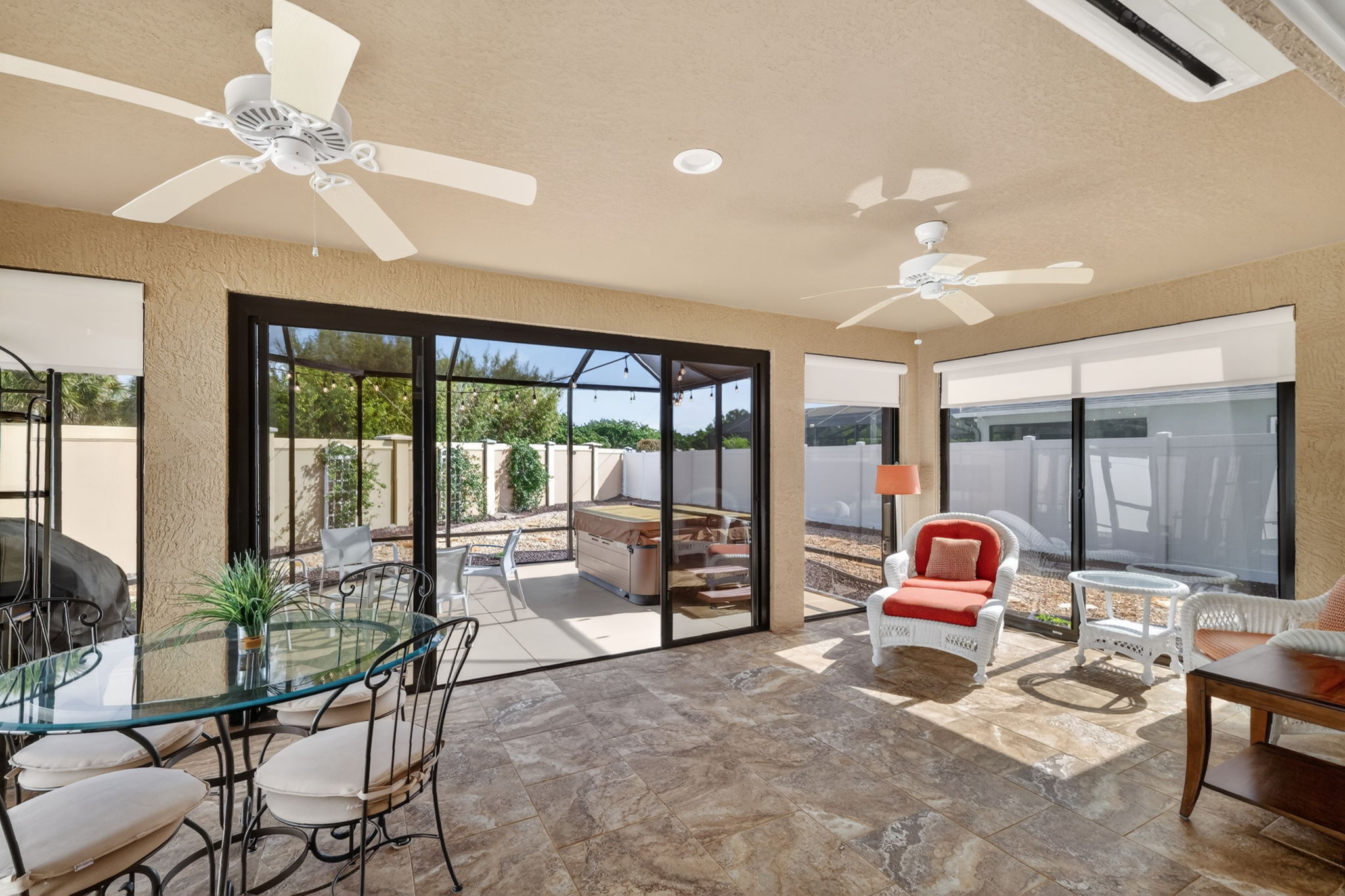 Enclosed Lanai with Mini-Split