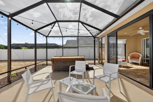 Birdcage with Hot Tub