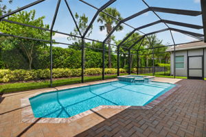 NOTICE you can't see your neighbor's lanai? (They do not have a pool, FYI) Privacy galore in this pool area. Enjoy SWFL's desirable weather 365 days/year here!