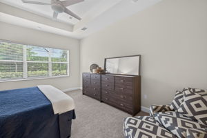 Alternate view from hallway between primary bedroom and primary bath...