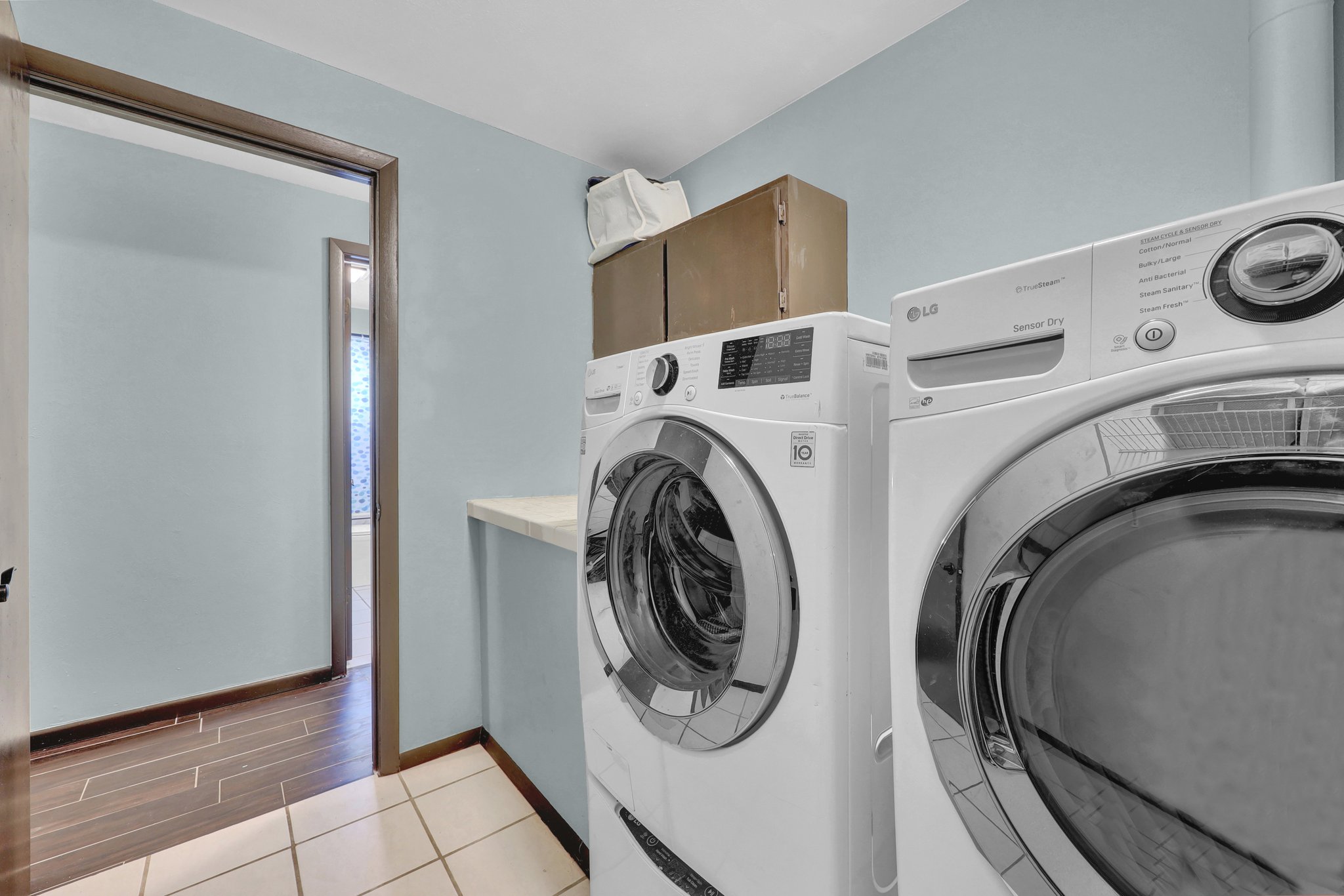 HUGE Laundry with folding area