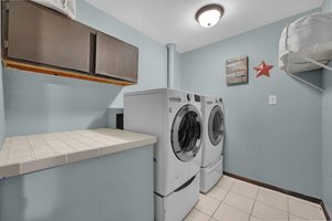 HUGE Laundry with folding area