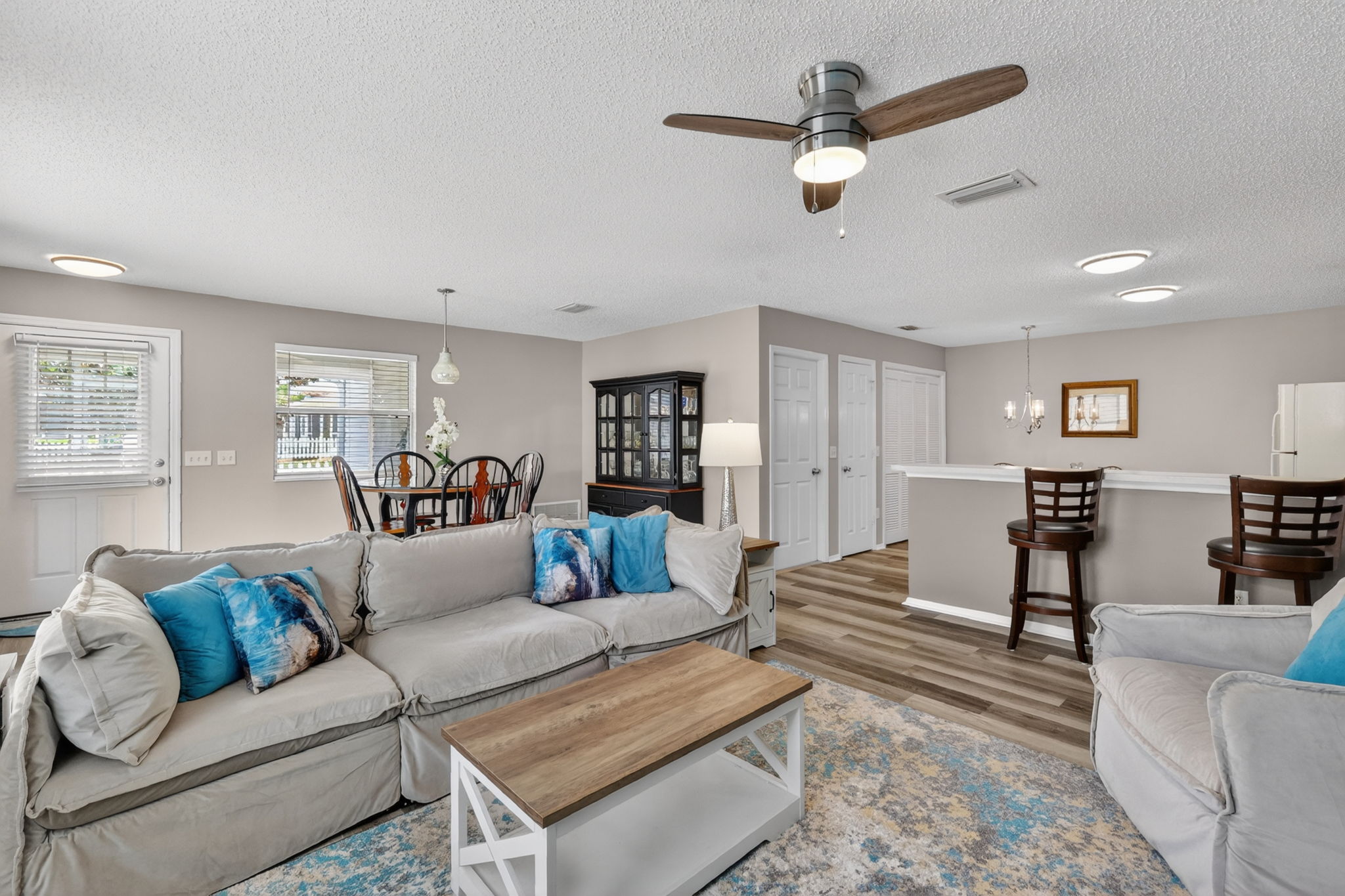 Living and Dining Rooms