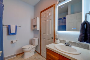 Upstairs bathroom