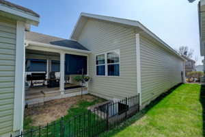 Back exterior