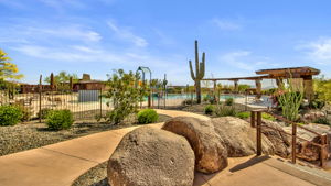 Community Amenities blend seamlessly with surrounding mountains.